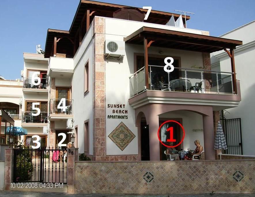 Sunset Beach Apartments Turgutreis Rom bilde